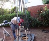 Bevestiging dwarscirkels en buisjes tijdens opbouwen boom